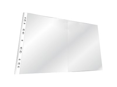 Durable Schutzhülle - für A3 (297 x 420 mm) - durchsichtig (Packung mit 10)Prospekthülle A3 - Oben Offen - 10 Stück