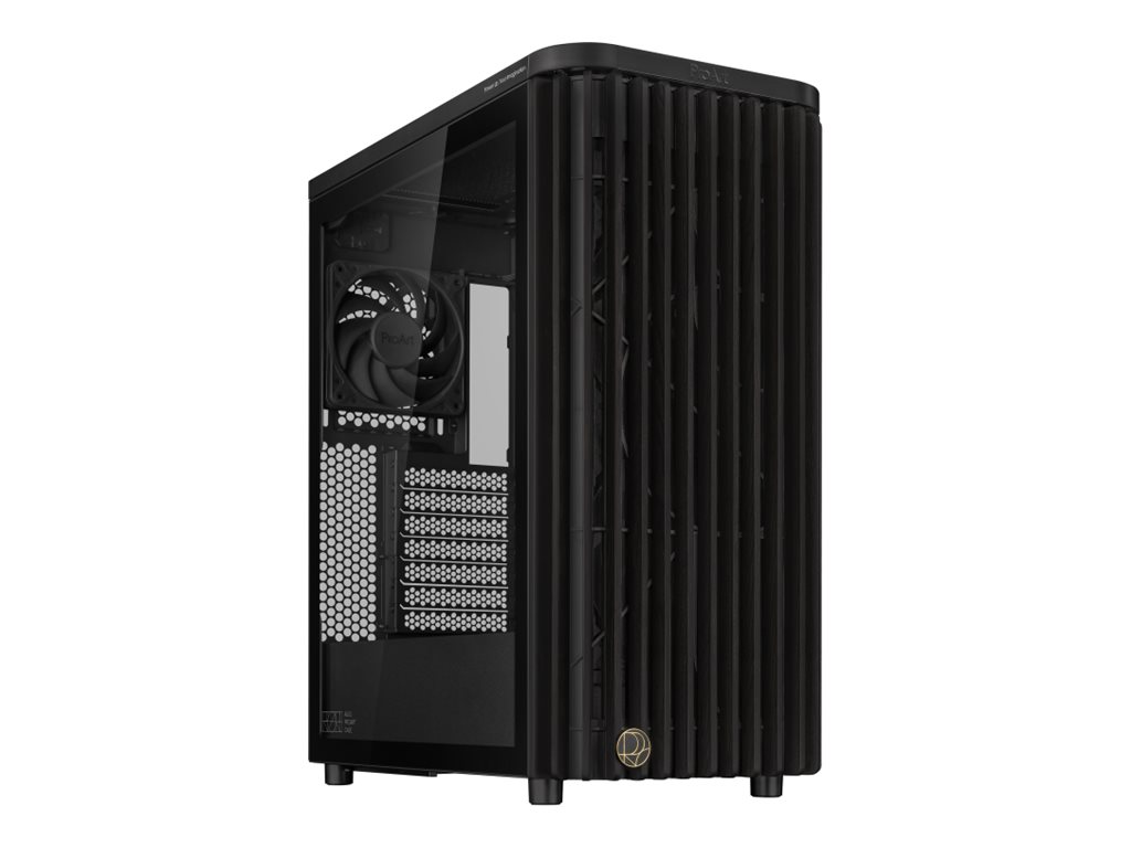 ASUS ProArt PA401 - Wood Edition - mid tower - ATX - Seitenteil mit Fenster (gehärtetes Glas)keine Spannungsversorgung - USB/Audio