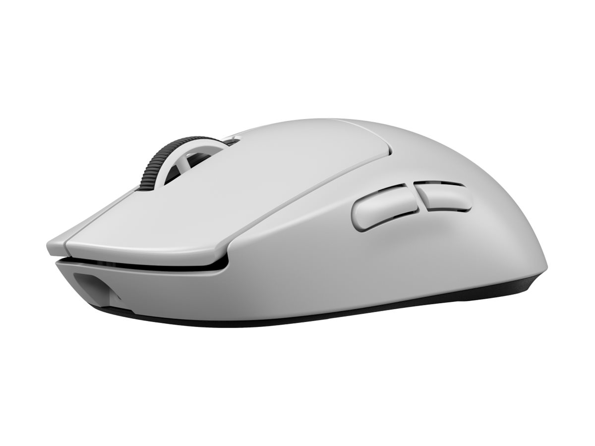 Logitech G PRO X SUPERLIGHT 2 - Maus - Gamingoptisch - 5 Tasten - kabellos - 2.4 GHz - USB Logitech LIGHTSPEED Empfänger - weiß