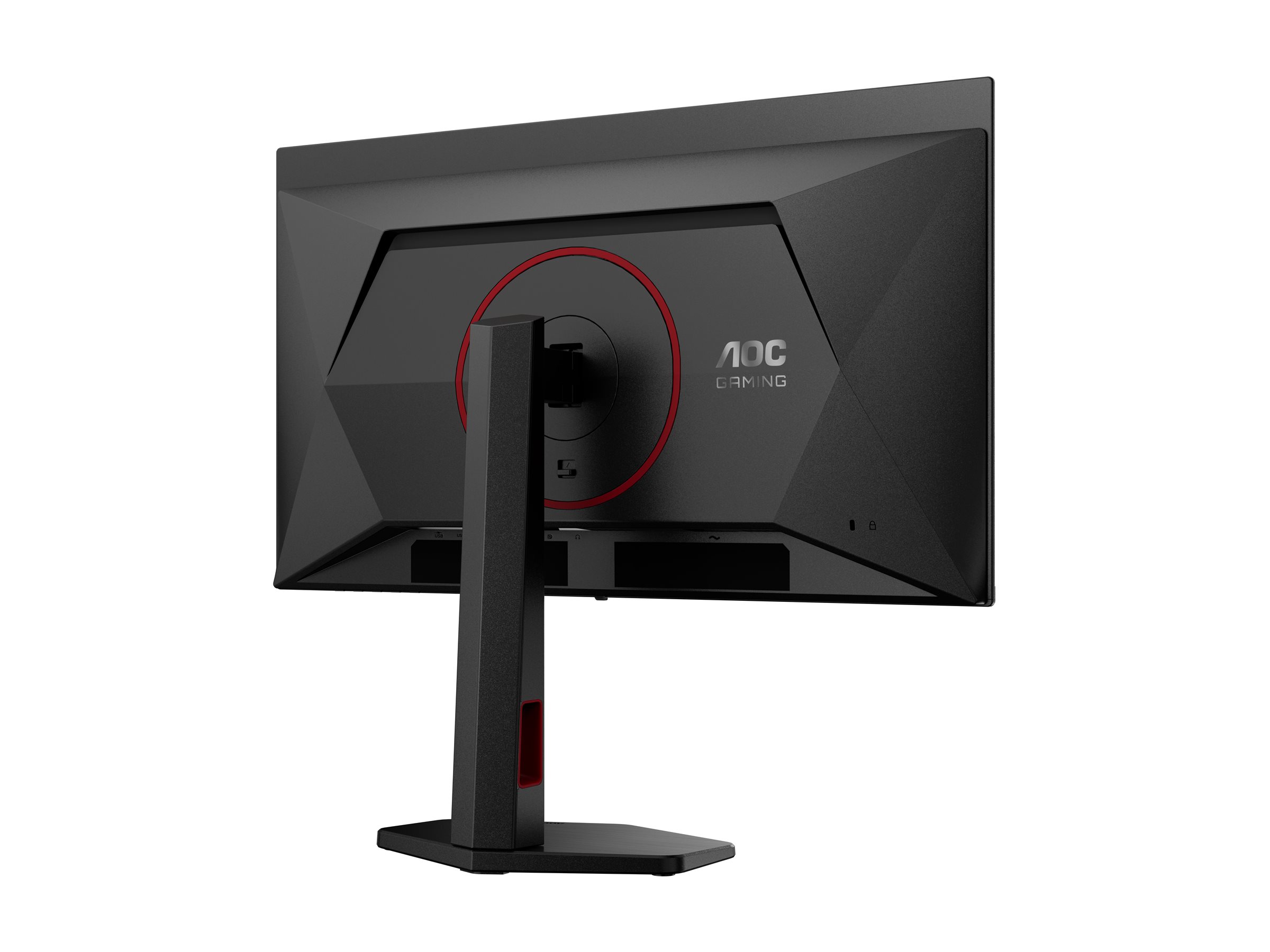 AOC Gaming Q27G4SDR - G4 Series - OLED-Monitor - Gaming - 68.6 cm (27")(26.5" sichtbar) - 2560 x 1440 QHD @ 360 Hz - 1000:1 - DisplayHDR 400 True Black - 0.03 ms - 2xHDMI - DisplayPort - Schwarz - Rot