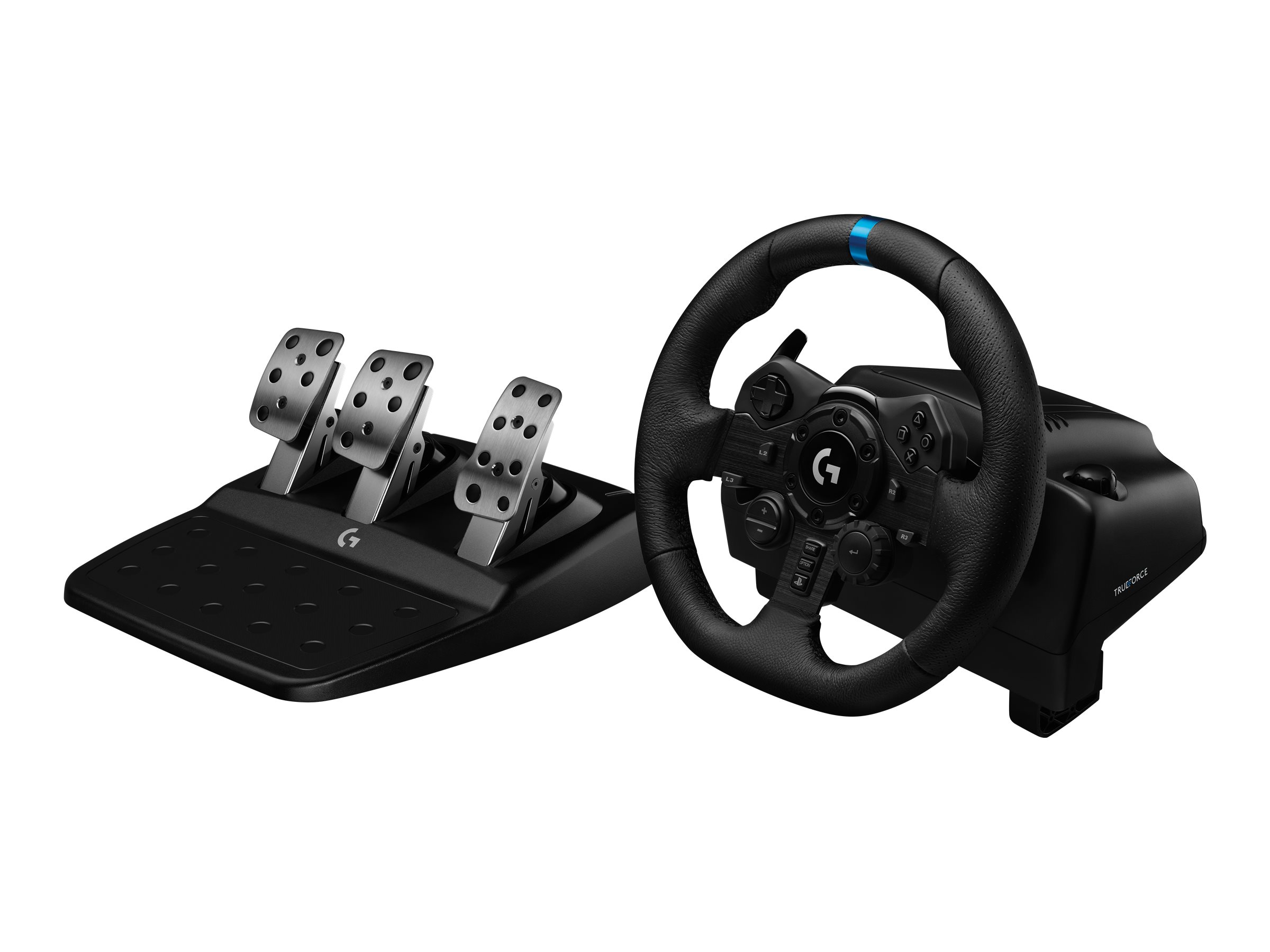 Logitech G G923 - Lenkrad-, Pedale- und Schaltknüppel-Setkabelgebunden - für PC - Sony PlayStation 4 - Sony PlayStation 5