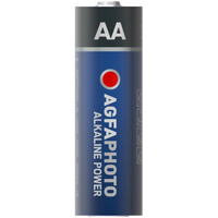 AgfaPhoto 110-859354, Einwegbatterie, AA, Alkali, 1,5 V, 100 Stück(e), Schwarz, Blau, Rot, Weiß