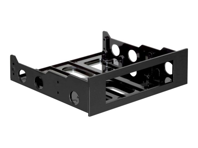 Delock Installation frame 3½“ > 5¼“ - Laufwerksschachtadapter - 5,25" bis 3,5" (13.3 cm to 8.9 cm)Schwarz