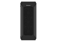 natec GENESIS Irid 505F, Midi Tower, PC, Schwarz, ATX, micro ATX, Mini-ITX, Stahl, Gehärtetes Glas, GamingMidi Tower - 5x 120 mm - 1300 RPM - 8 Erweiterungssteckplätze - 2.5"/3.5" - 447 x 220 x 510 mm