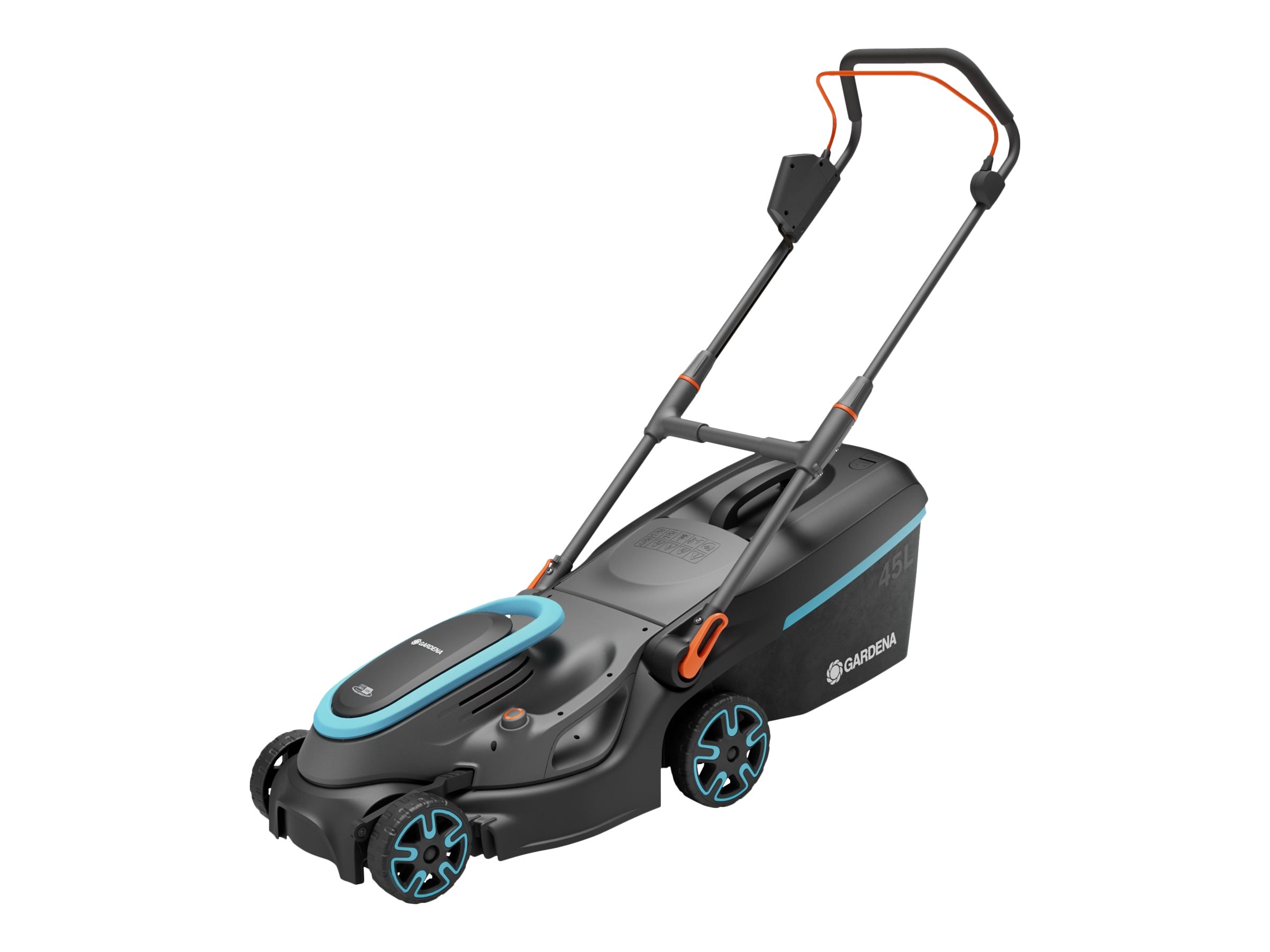 Gardena PowerMax 37/36V - Rasenmäher - schnurlos 18 V - 4 Ah - 2 Akkus - Ladegerät enthalten - 37 cm - 15.1 kg