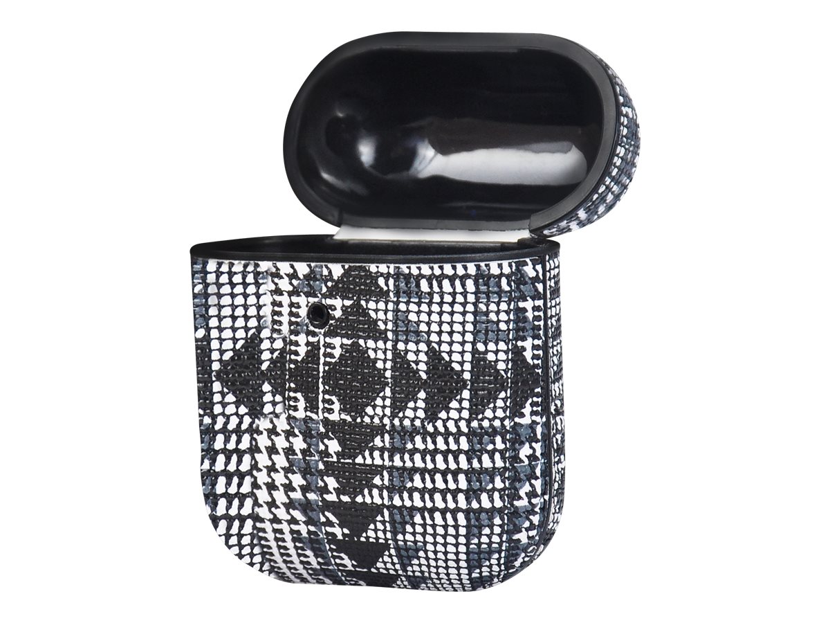 TerraTec Air Box - Tasche für Kopfhöhrer - Polycarbonat - Tartan Gray - für Apple AirPods (1. Generation, 2. Generation)AIR Box - Polykarbonat - AirPods der 1. und 2