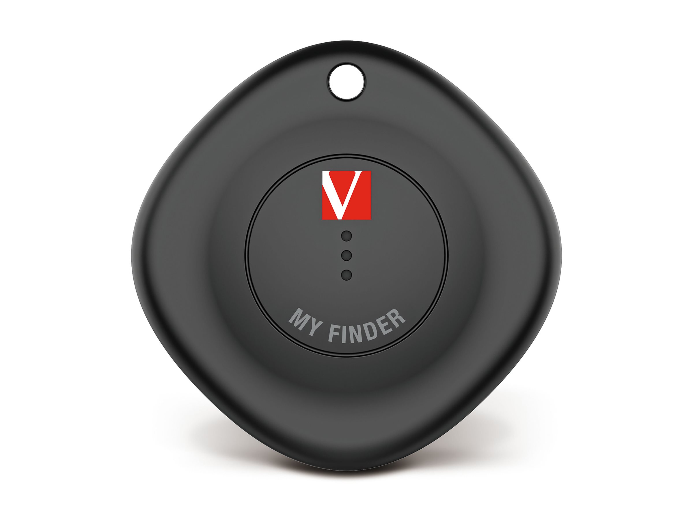 Verbatim My Finder - Anti-Verlust Bluetooth-Tag für Handy, Tablet - Schwarz, weiß, lila (Packung mit 3)Zubehör Mobiltelefone