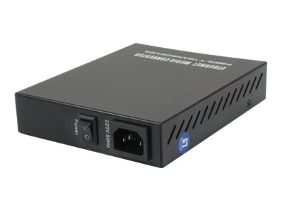 LevelOne GVM-1000 - Medienkonverter - 100Mb LAN - 10Base-T, 100Base-TX, 1000Base-T, 1000Base-X - RJ-45 / SFP (mini-GBIC)10Base-T - 100Base-TX - 1000Base-T - 1000Base-X - RJ-45 / SFP (mini-GBIC)