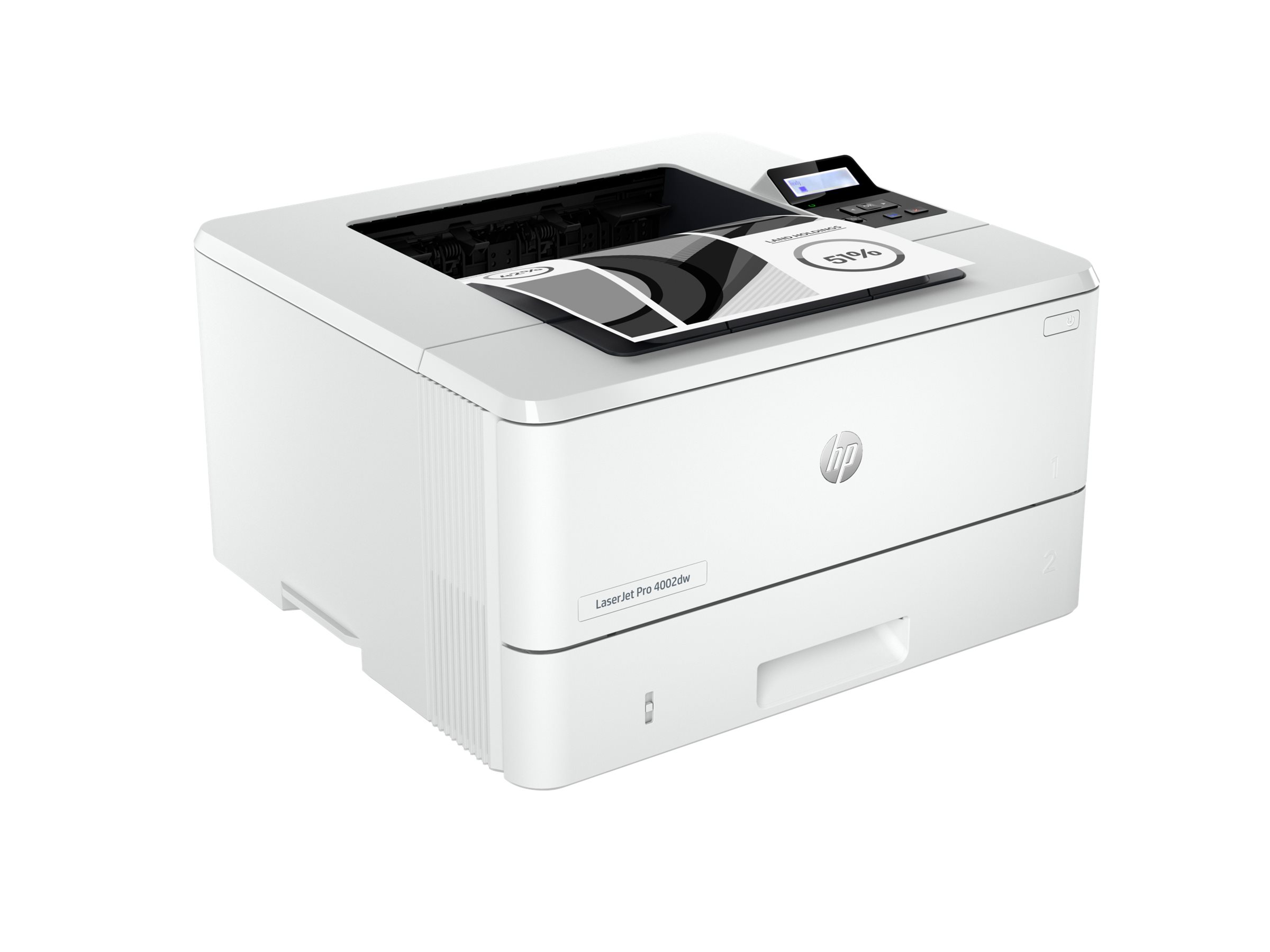 HP LaserJet Pro 4002dw Drucker, Laser, 1200 x 1200 DPI, A4, 40 Seiten pro Minute, Doppelseitiger Druck, WeißLaserJet Pro 4002dw Drucker