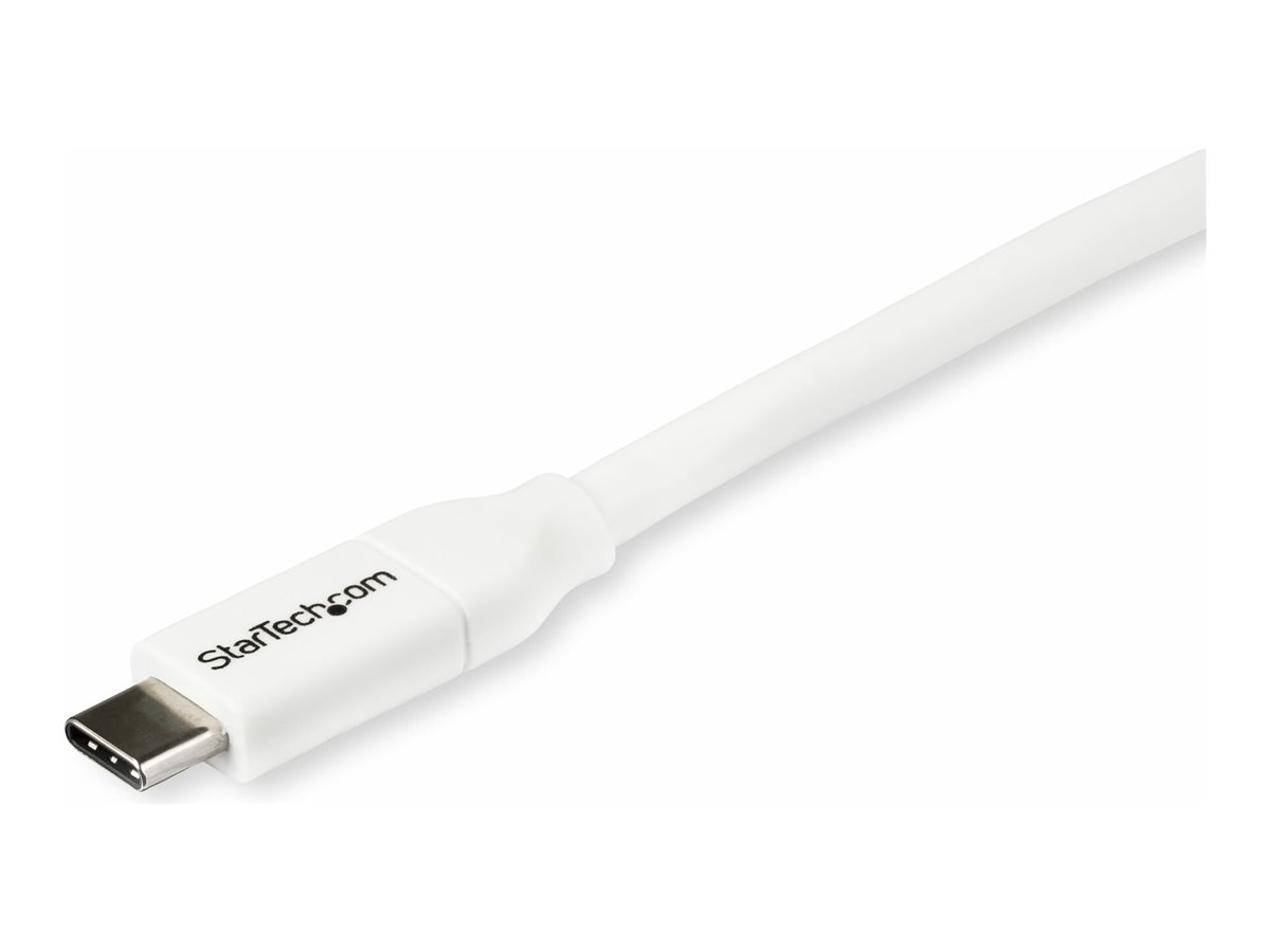 StarTech.com StarTech USB-C auf USB-C Kabel mit 5A Power Delivery - St/St - 2m - USB 2.0 - USB-IF zertifiziert - USB Typ C Kabel - USB-Kabel - USB-C (M)zu USB-C (M) - Thunderbolt 3 / USB 2.0 - 5 A - 2