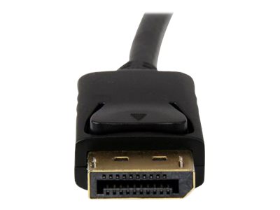 StarTech.com 3ft DisplayPort to VGA Adapter Cable - 1920x1200 - Active DisplayPort (DP)Computer or Laptop to VGA Monitor or TV Display (DP2VGAMM3B) - Adapterkabel - DisplayPort (M) eingerastet zu HD-1