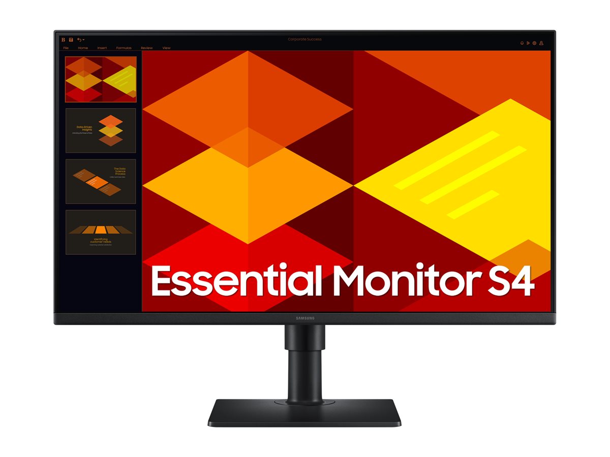Samsung S27D406GAU - S40GD Series - LED-Monitor - 68 cm (27")1920 x 1080 Full HD (1080p) @ 100 Hz - IPS - 250 cd/m² - 1000:1 - 5 ms - 2xHDMI - DisplayPort - Lautsprecher - Schwarz