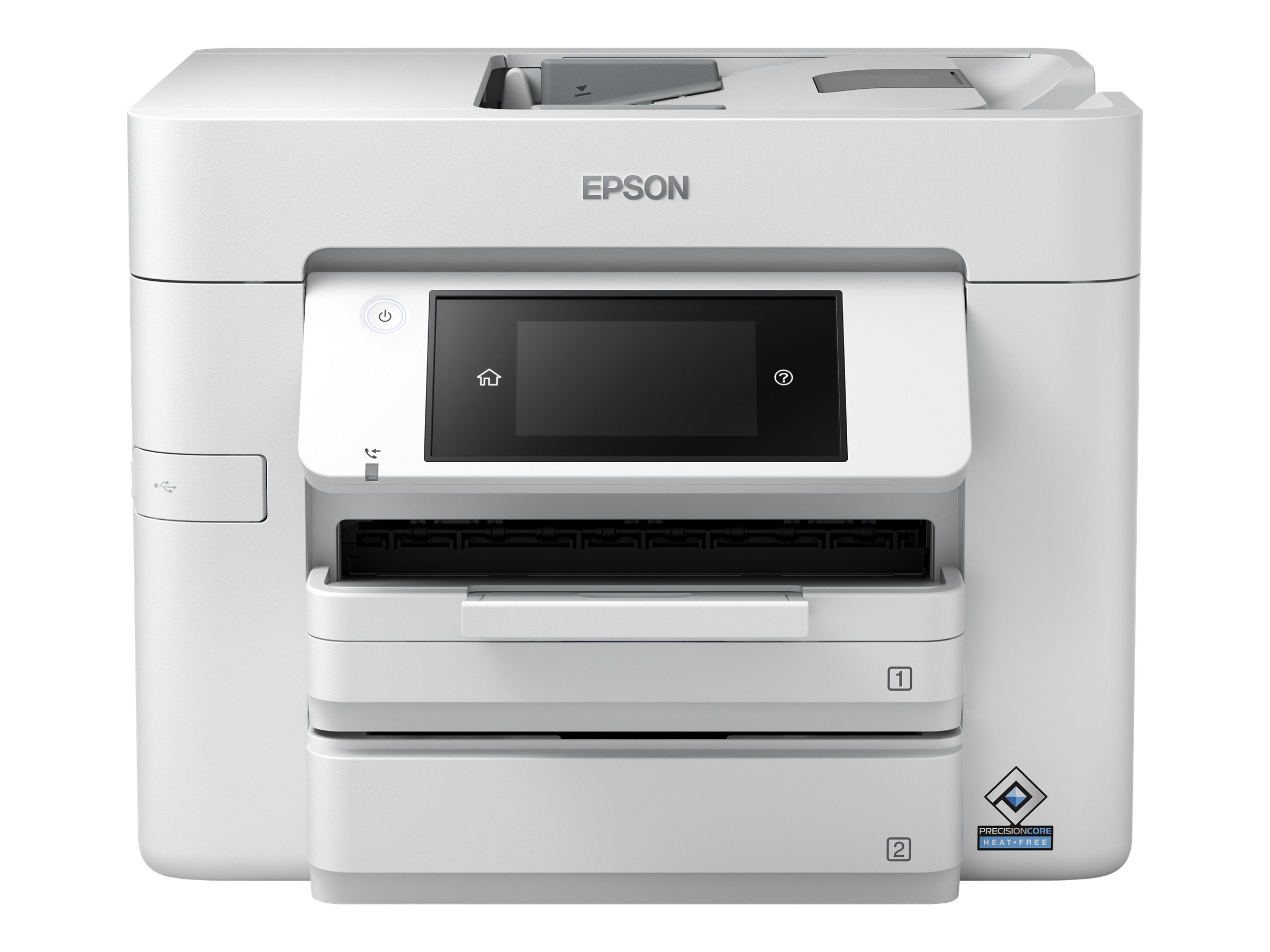 Epson WorkForce Pro WF-C4810DTWF - Multifunktionsdrucker - Farbe - Tintenstrahl - A4/Legal (Medien)bis zu 36 Seiten/Min. (Drucken) - 500 Blatt - USB 2.0 - LAN - Wi-Fi(n) - USB-Host
