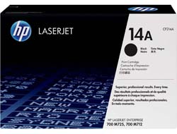 HP 14A - Schwarz - original - LaserJet - Tonerpatrone (CF214A)für Color LaserJet M725; LaserJet Enterprise 700 - M712 - MFP M725; LaserJet Managed MFP M725