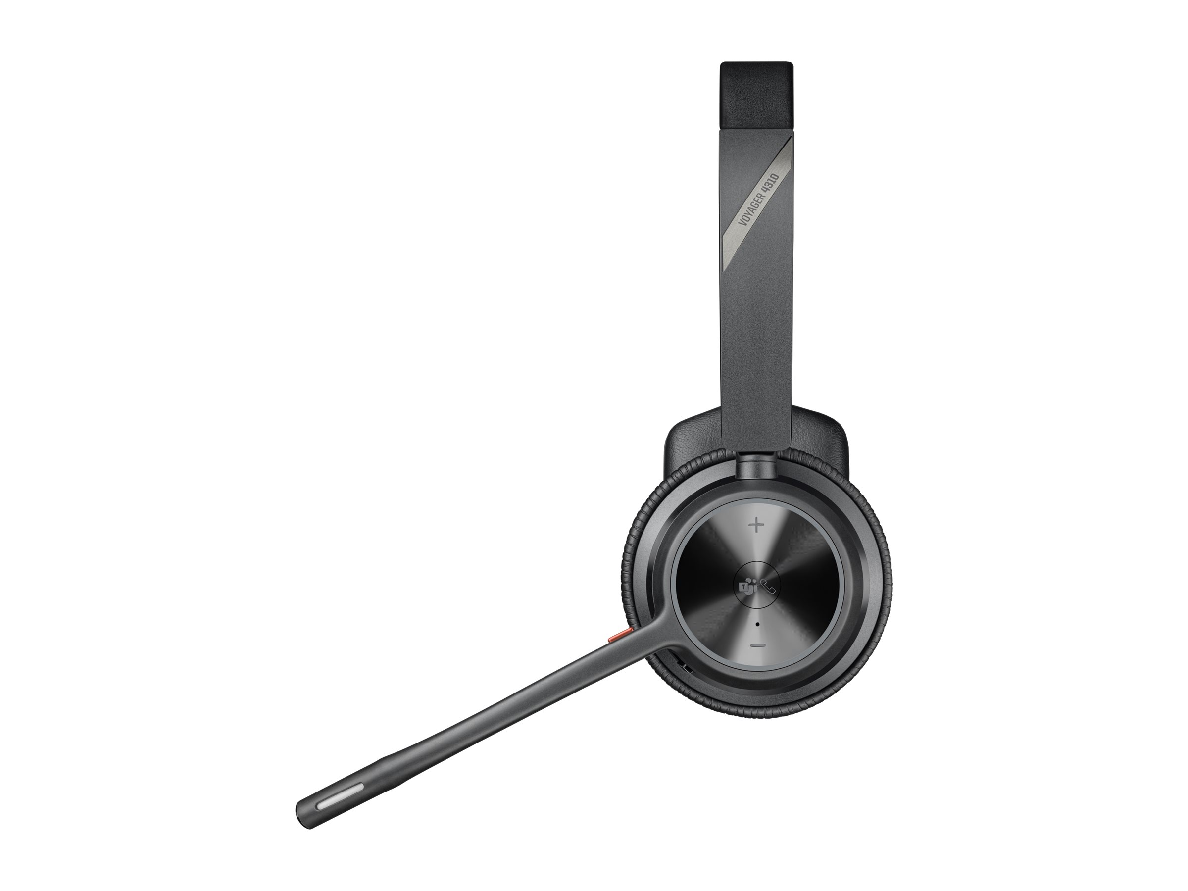 Poly HP Poly Voyager 4310 - Headset - On-Ear - Bluetoothkabellos - kabelgebunden - USB-A - Schwarz - Zertifiziert für Microsoft Teams