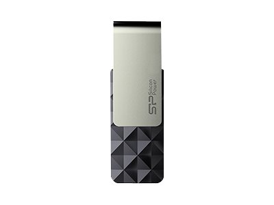 Silicon Power Blaze B30 - USB-Flash-Laufwerk256 GB - USB 3.1 Gen 1 - Schwarz