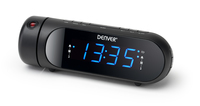 Inter Sales Denver CPR-700, Digitaler Wecker, Oval, Schwarz, 24 h, PLL, Beide GeschlechterLieferzeit in Werktagen: 1
