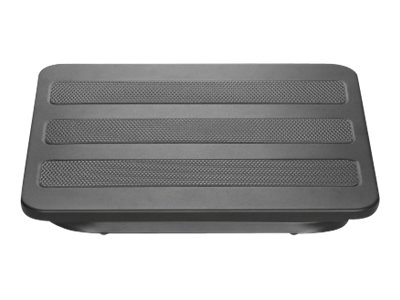 Manhattan Foot Rest, Under-Desk Comfort and ProductivityEnhancer - Tilts 300 x 380mm - Rubberised Surface - Black -  - Fußauflage - Schwarz