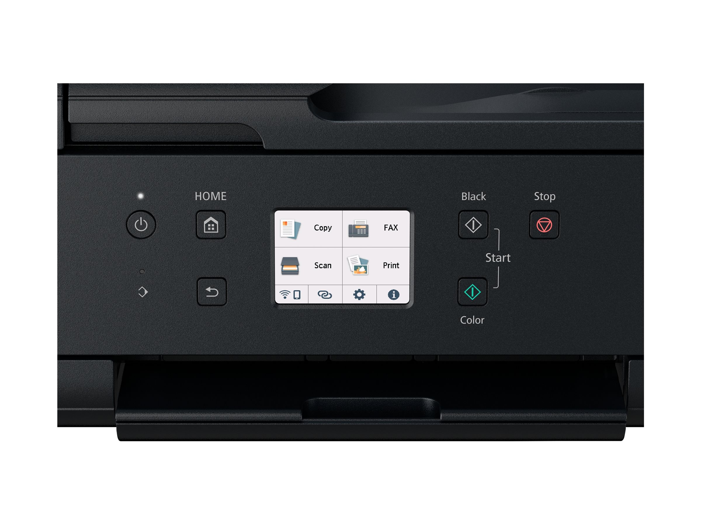 Canon PIXMA TR7650 - Multifunktionsdrucker - Farbe - Tintenstrahl - A4 (210 x 297 mm)Legal (216 x 356 mm) (Original) - A4/Legal (Medien) - bis zu 15 ipm (Drucken) - 200 Blatt - 33.6 Kbps - Wi-Fi(n) -