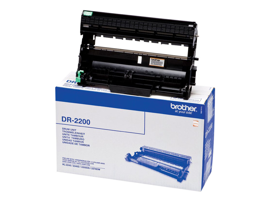 Brother DR2200 - Original - Trommeleinheitfür Brother DCP-7055 - 7057 - 7070 - HL-2130 - 2132 - 2135 - 2250 - MFC-7360; FAX-2840 - 2845 - 2940