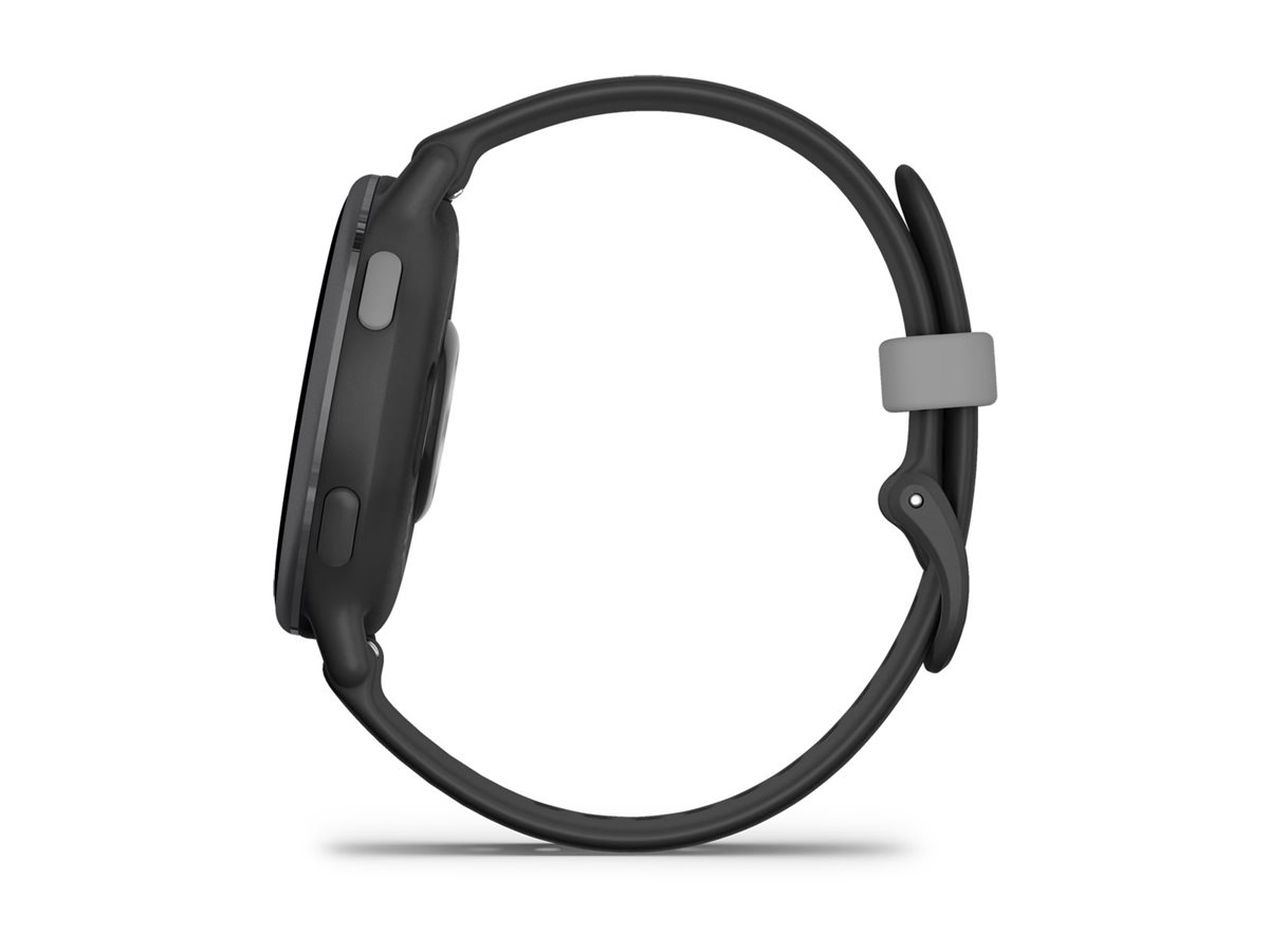 Garmin vívoactive 5 - Schwarz - intelligente Uhr mit Band - Silikon - Handgelenkgröße: 125-190 mm - Anzeige 3.04 cm (1.2")4 GB - Bluetooth - ANT+ - Wi-Fi - 26 g