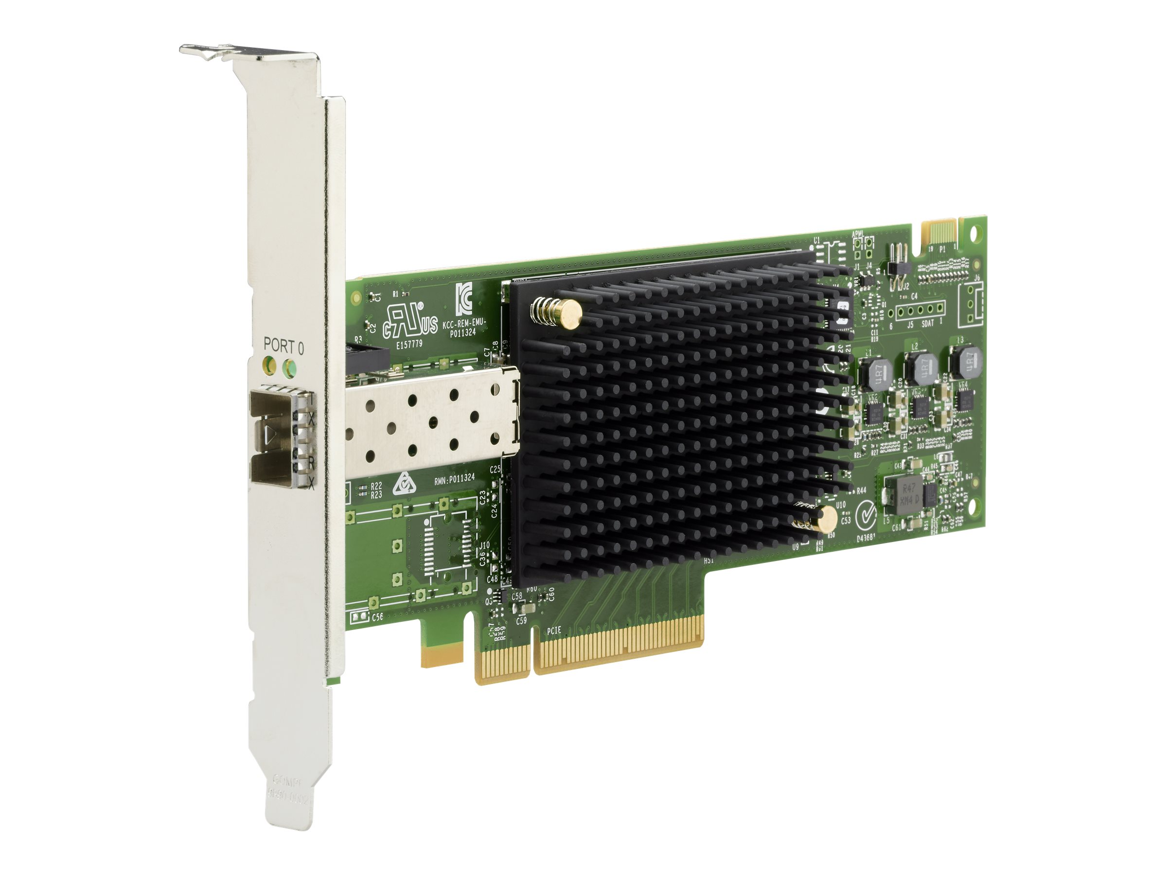Emulex Fujitsu LPe31000-M6-F, PCIe, Faser, Volle Höhe, PCIe 3.0, LC, 8 Gbit/s