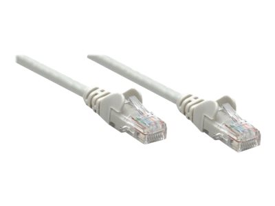 Intellinet Network Patch Cable, Cat6A, 50m, Grey, Copper, S/FTP, LSOH / LSZH, PVC, RJ45, Gold Plated Contacts, Snagless, Booted, , Polybag - Patch-Kabel - RJ-45 (M)zu RJ-45 (M) - 50 m - SFTP - PiMF -