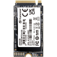 Transcend MTE410S - SSD - 256 GB - intern - M.2 2242 - PCIe 4.0 x4 (NVMe)Transcend