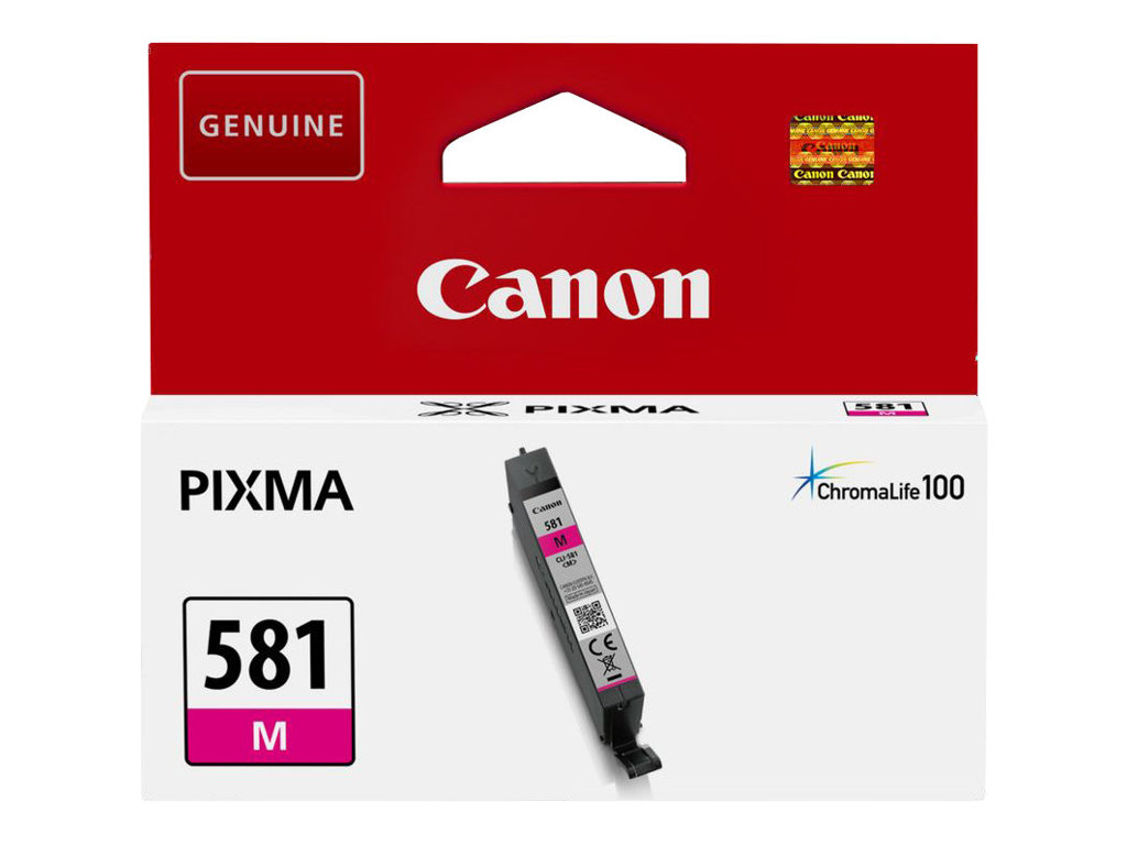Canon CLI-581M - 5.6 ml - Magenta - originalTintenbehälter - für PIXMA TS6251 - TS6350 - TS6351 - TS705 - TS8252 - TS8350 - TS8351 - TS8352 - TS9550 - TS9551