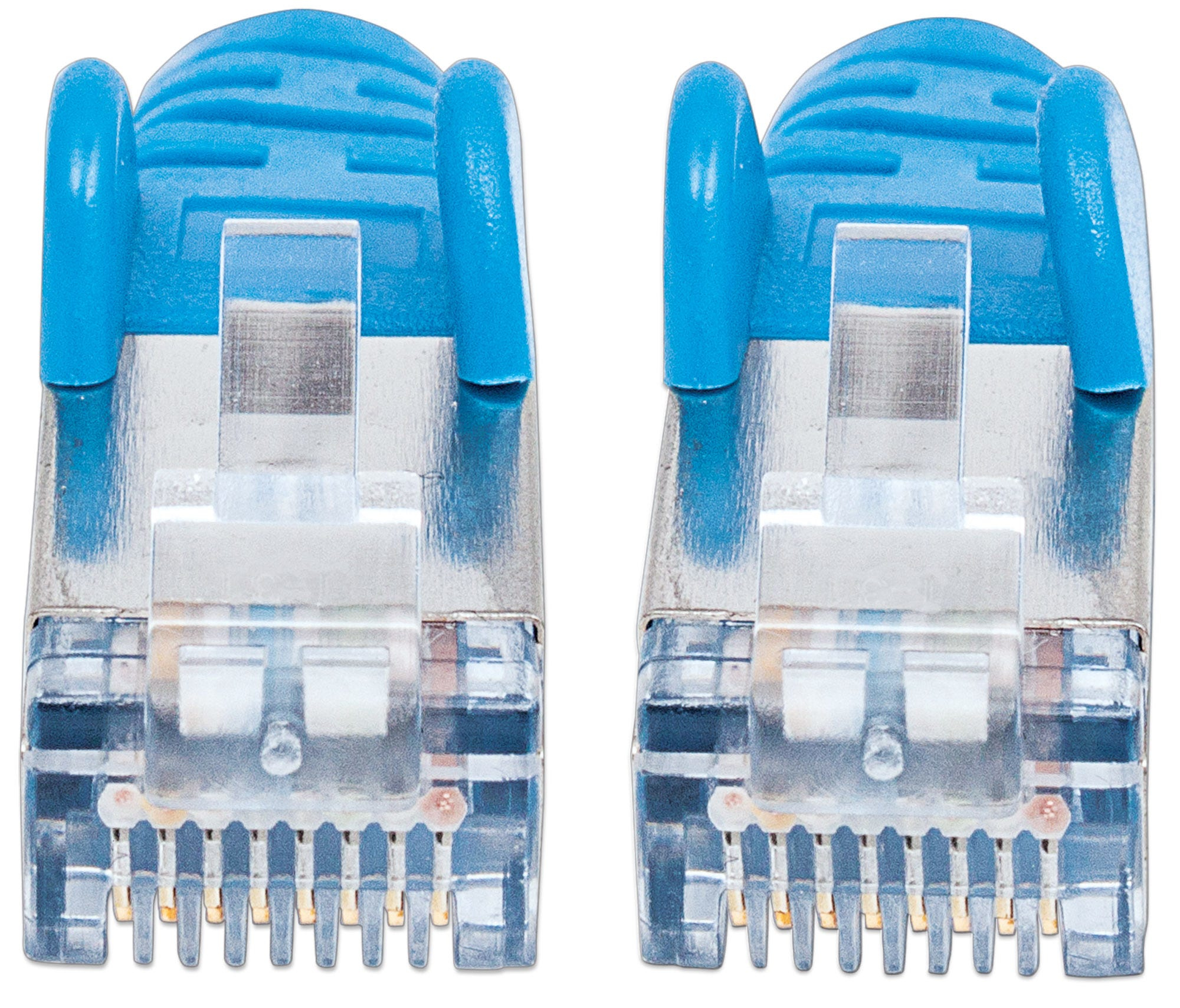 Intellinet Network Patch Cable, Cat6, 20m, Blue, Copper, S/FTP, LSOH / LSZH, PVC, RJ45, Gold Plated Contacts, Snagless, Booted, , Polybag - Netzwerkkabel - RJ-45 (M)zu RJ-45 (M) - SFTP - PiMF - CAT 6