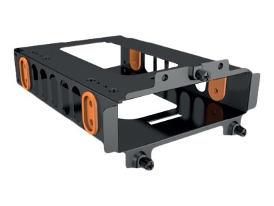 Be Quiet! Gehäuse für Speicherlaufwerke - Kapazität:1 Festplattenlaufwerk oder 2 SSD - Schwarz - orange