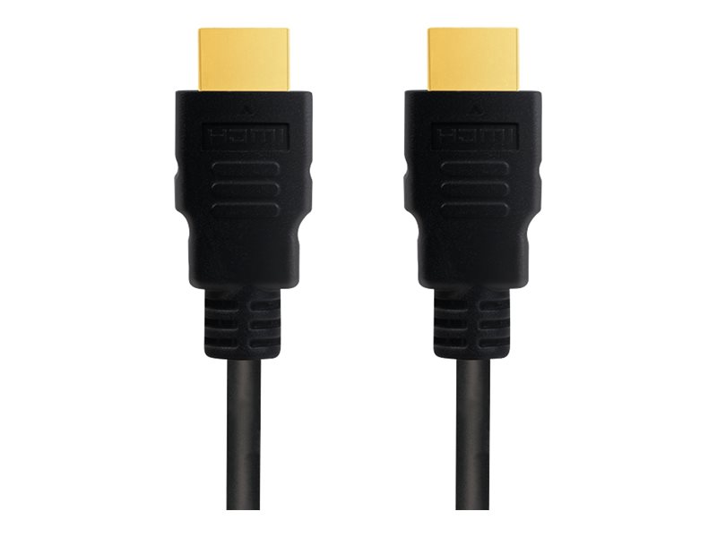 LogiLink HDMI-Kabel mit Ethernet - HDMI männlichzu HDMI männlich - 5 m - Schwarz - 4K Unterstützung - 8K Unterstützung - 10K Unterstützung