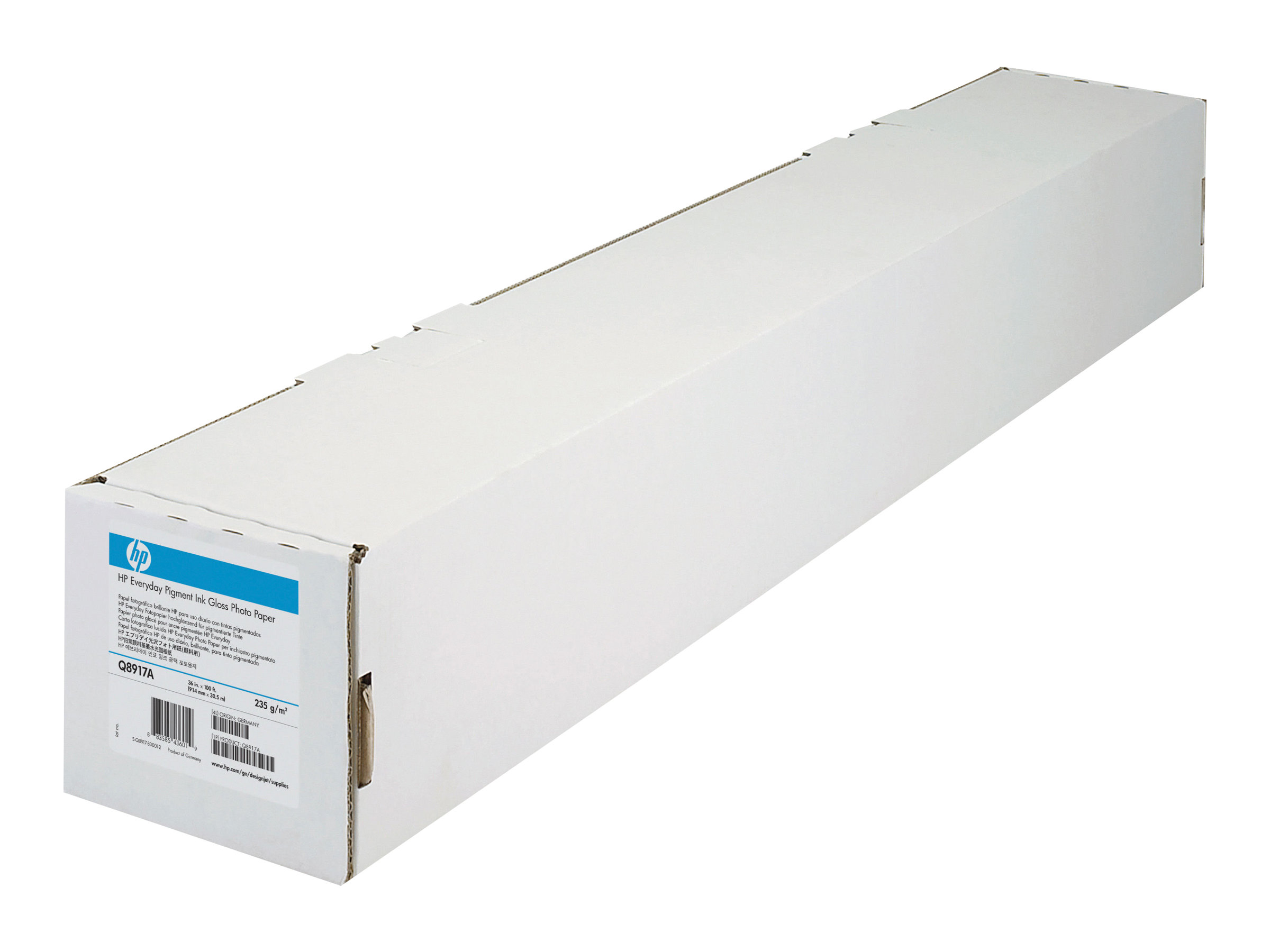 HP Everyday - Glänzend - 235 Mikron - Rolle (91,4 cm x 30,5 m)235 g/m² - 1 Rolle(n) Pigmenttuschen-Fotopapier - für DesignJet 5000 - 5500 - Z2100 - Z3100 - Z3200 - Z5200 - Z6100 - Z6200