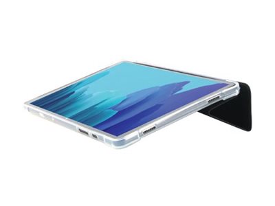 Mobilis EDGE - Flip-Hülle für Tablet - mit Folieund verstärkten Kanten - Schwarz - durchsichtig - für Samsung Galaxy Tab A9+
