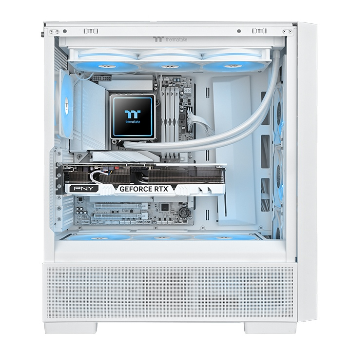 Thermaltake TH360 V3 ARGB, All-in-One-Flüssigkeitskühler, 12 cm, 500 RPM, 2500 RPM, WeißAM5 (Ryzen Zen4) - Intel Sockel 1150 (Core i) - Intel Sockel 1151 (Core i) - Intel Sockel 1155 (Core i) - Intel