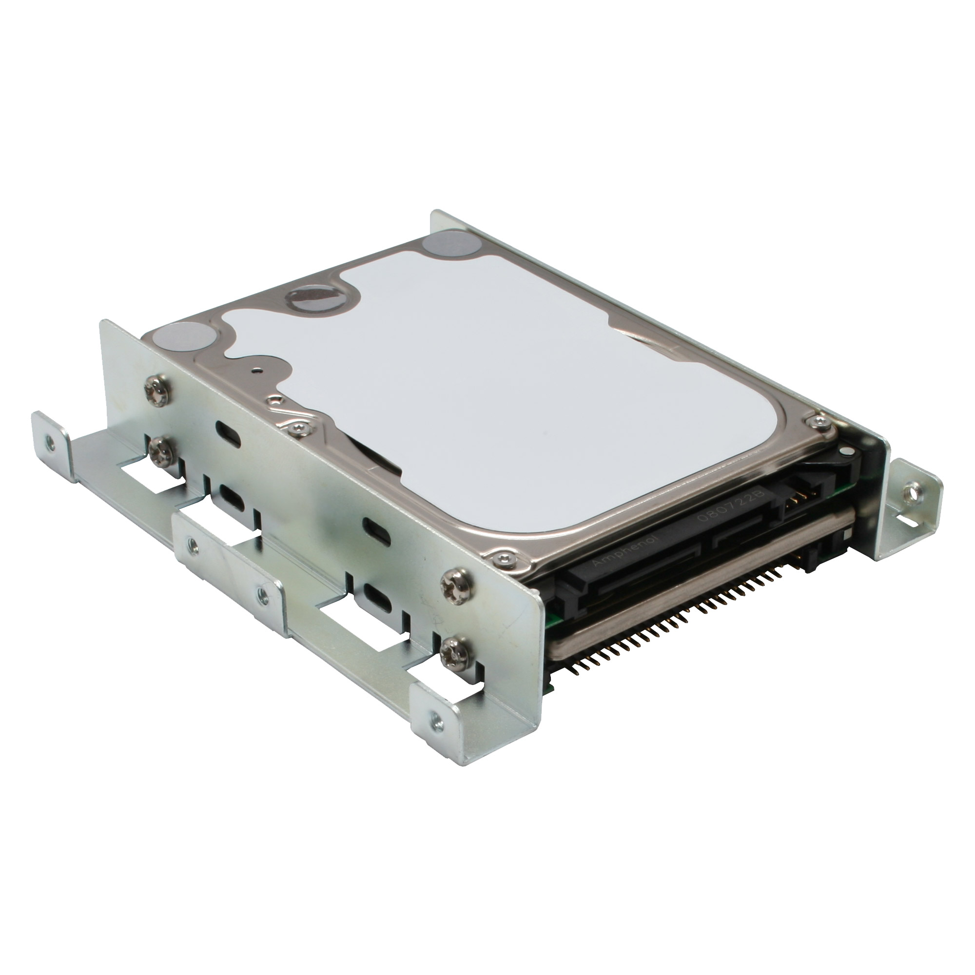 InLine HDD/SSD Einbauschienen - 2x 6,35cm (2,5") zu 8,89cm (3,5") - silberHDD/SSD Einbauschienen - 2x 6,35cm (2,5") zu 8,89cm (3,5") - silber