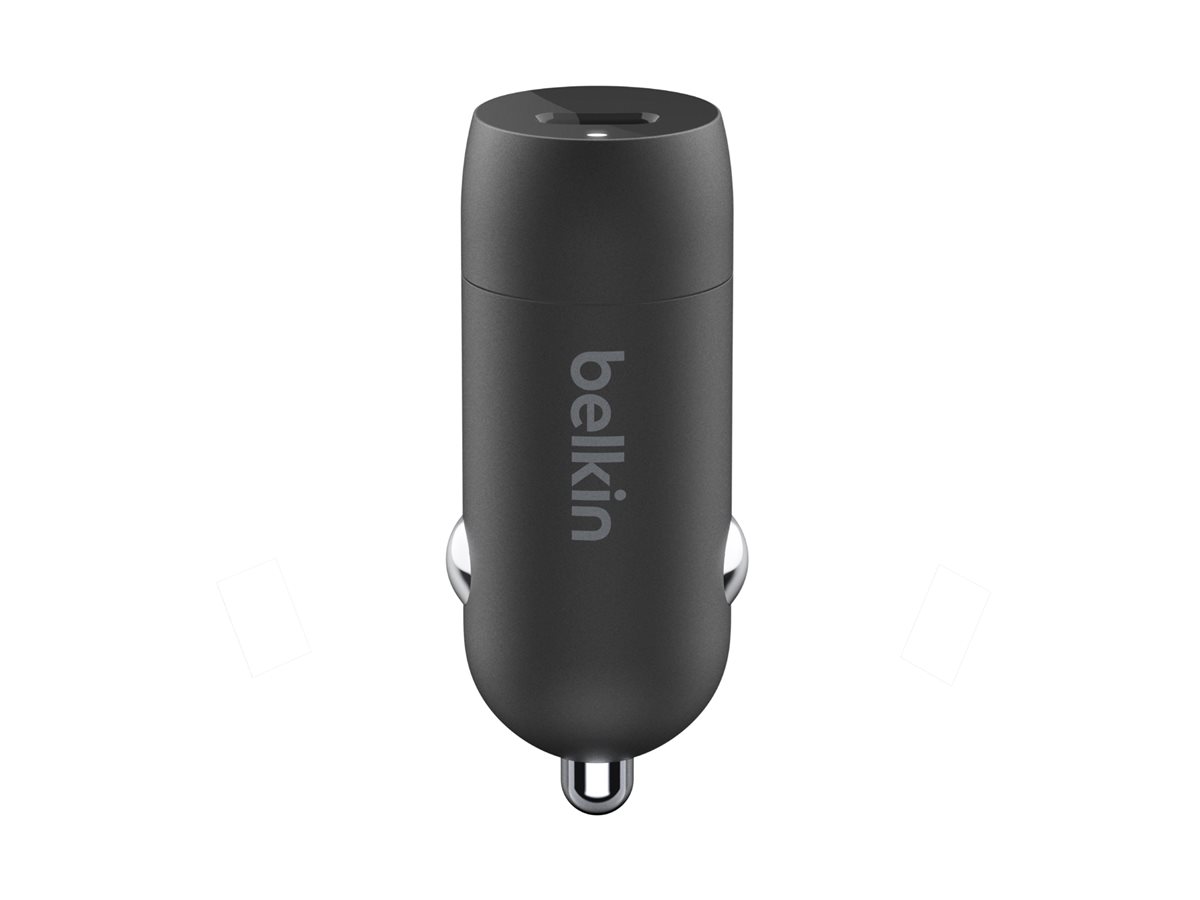 Belkin BoostCharge - Auto-Netzteil - 30 Watt - 3 A - Fast Charge, Power Delivery 3.1 (USB-C)Schwarz