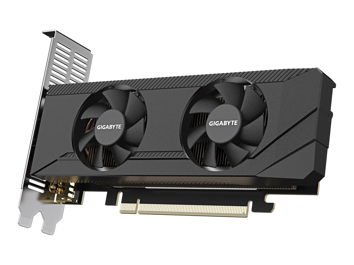 Gigabyte GeForce RTX 3050 OC 6G - GrafikkarteGF RTX 3050 - 6 GB GDDR6 - PCIe 4.0 Low-Profile - 2 x DisplayPort - 2 x HDMI - Box