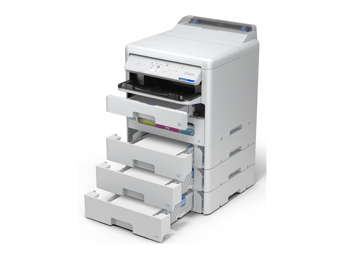 Epson WorkForce Pro EP-C800RDW - Drucker - Farbe - Duplex - Tintenstrahl - A4/Legal - 4800 x 1200 dpi - bis zu 25 Seiten/Min. (einfarbig)/bis zu 25 Seiten/Min. (Farbe) - Kapazität: 330 Blätter - USB 2