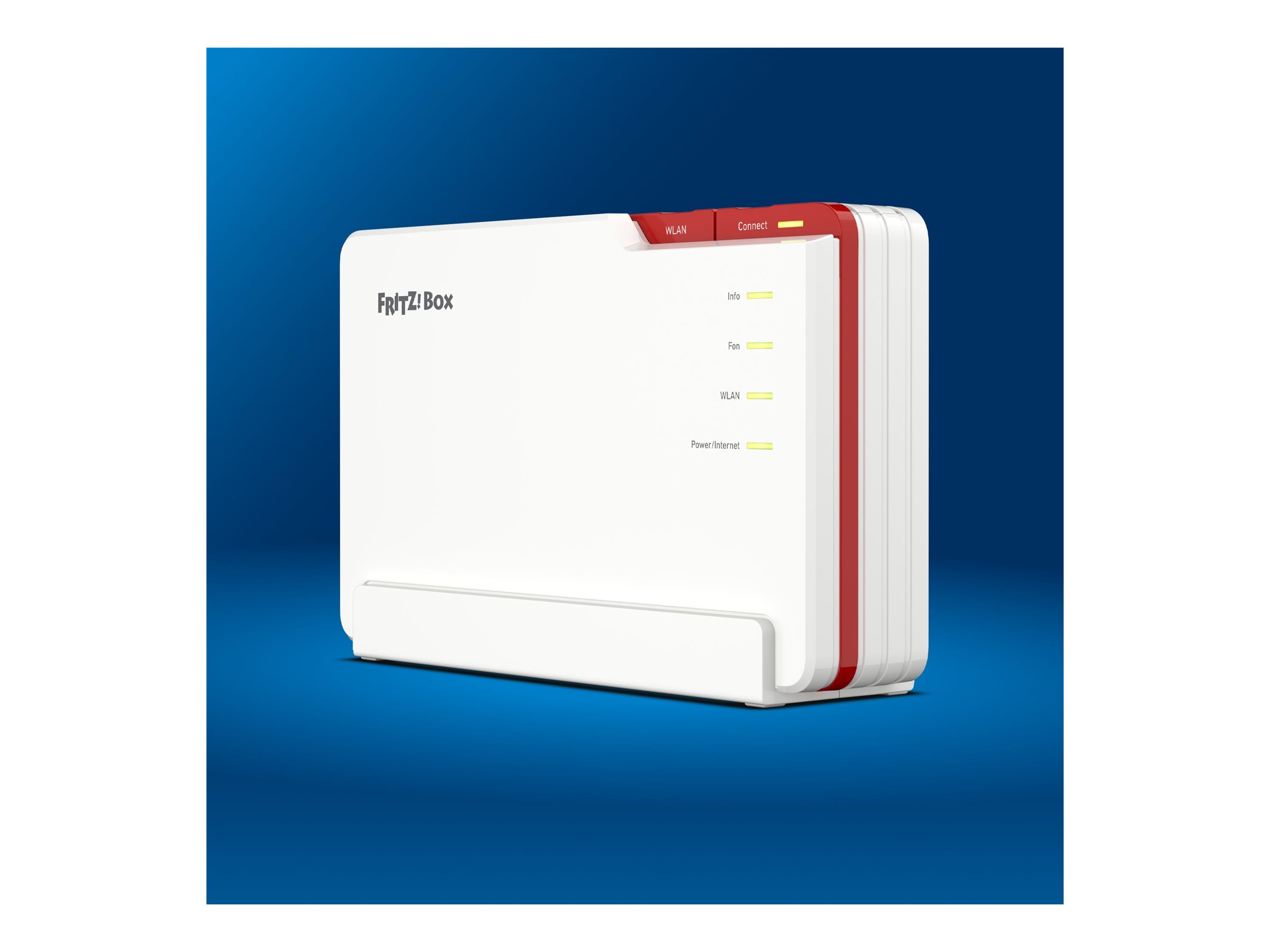 FRITZ! Box 5690 Pro, Wi-Fi 7 (802.11be), Tri-Band (2,4 GHz / 5 GHz / 5 GHz), Ethernet/LAN, Weiß, Tabletop-RouterBox 5690 Pro