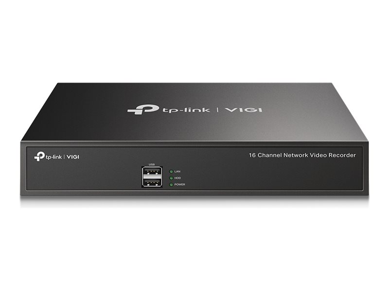 TP-LINK VIGI NVR1016H V1 - NVR - 16 Kanäle -0 - netzwerkfähig - Rack - einbaufähig