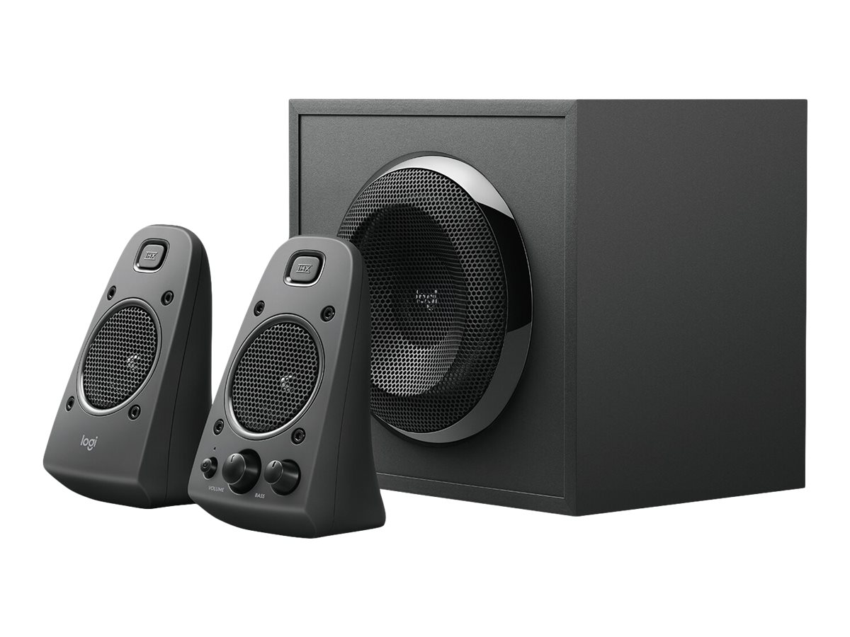 Logitech Z625 - Lautsprechersystem - 2.1-Kanal - 200 Watt (Gesamt)400 W - 2.1 - 2x 3.5 mm - Optischer Eingang - Cinch-Eingang - Kopfhörerbuchse