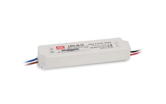 Meanwell MEAN WELL LPH-18-12, Weiß, 180 - 264 V, 47 - 63 Hz, 175 g, 30 mm, 22 mmW