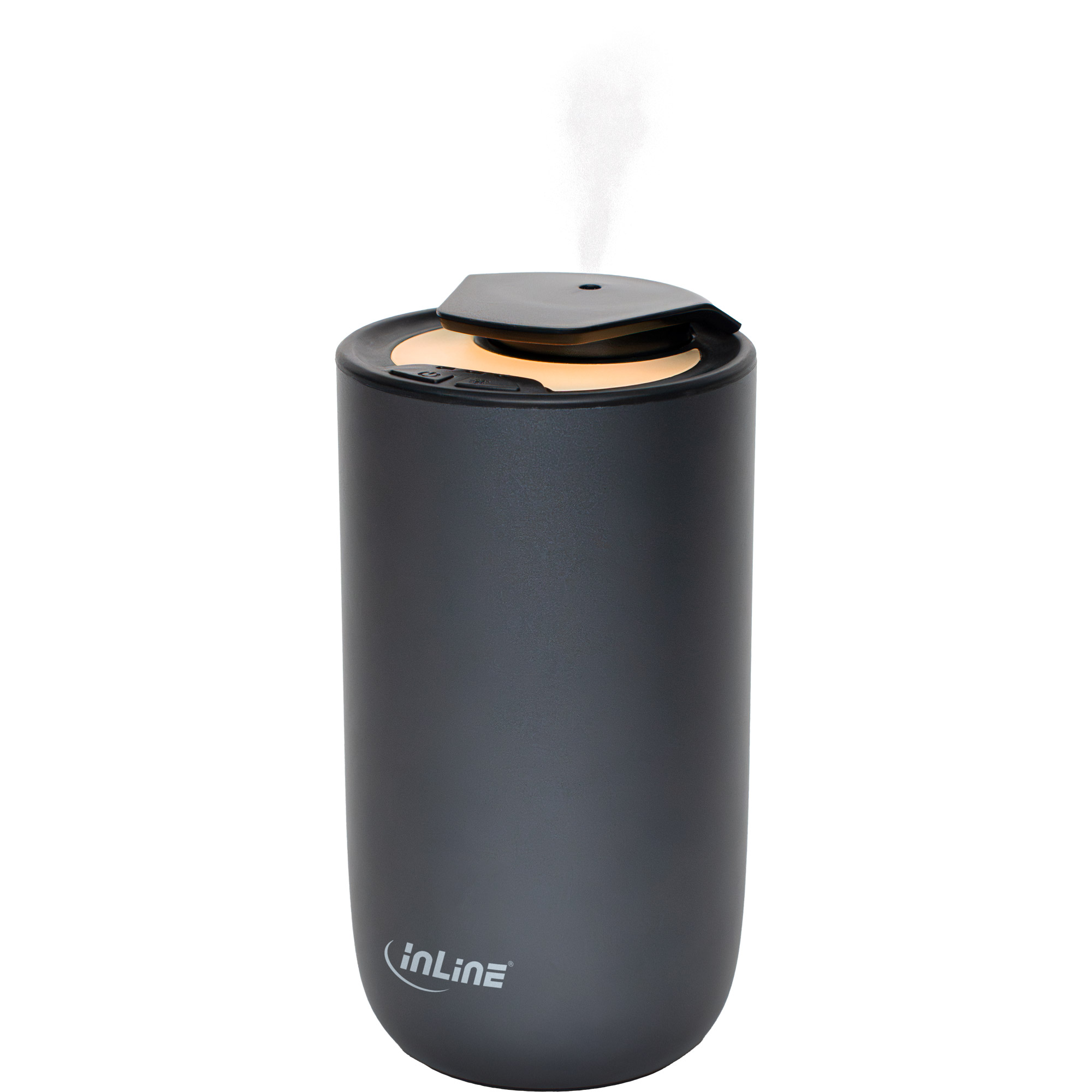 InLine Aroma Diffuser Home & Car - wasserlos - Ambientelicht - Akku