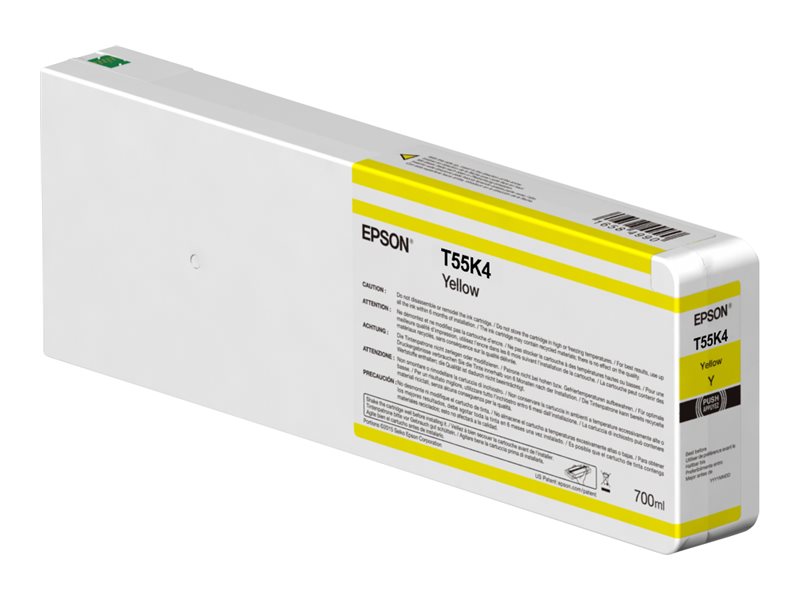 Epson T55K4 - 700 ml - Gelb - original - Tintenpatronefür SureColor SC-P6000 - SC-P7000 - SC-P7000V - SC-P8000 - SC-P9000 - SC-P9000V