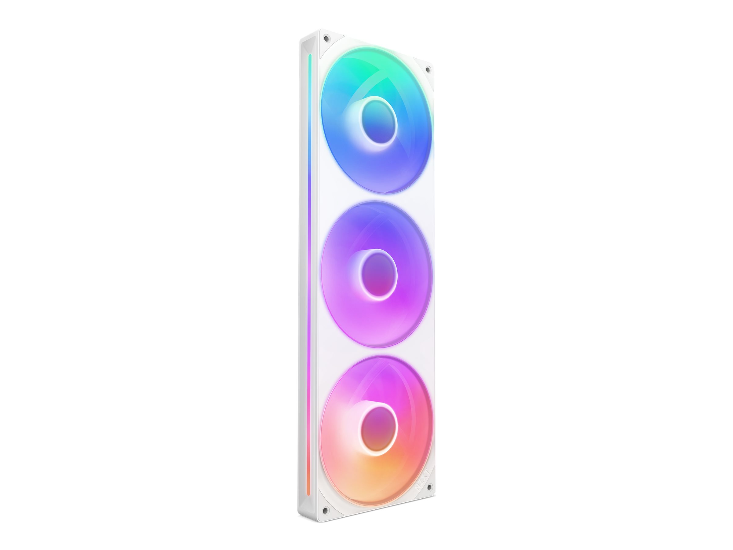 NZXT F Series F360 RGB Core - Single frame fanunit - 120 mm - Mattes Weiß