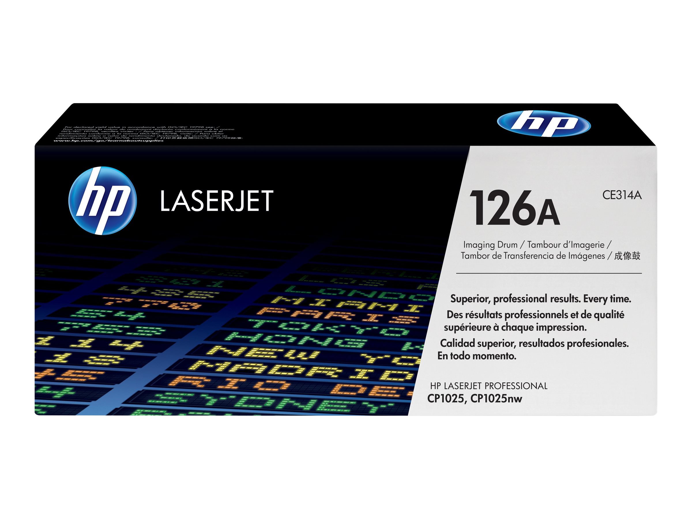 HP 126A - Schwarz, Farbe (Cyan, Magenta, Gelb)original - Trommeleinheit - für Color LaserJet Pro CP1025; LaserJet Pro MFP M175; TopShot LaserJet Pro M275