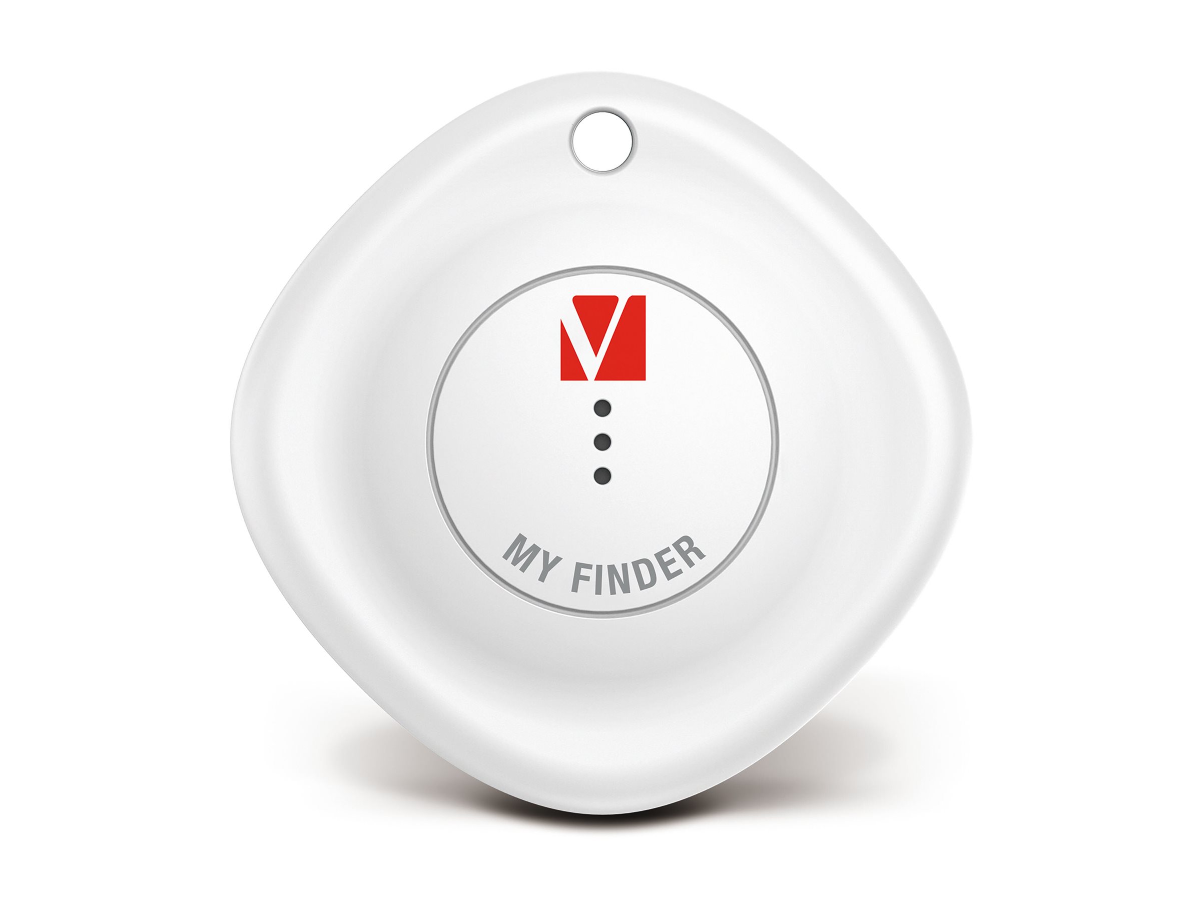 Verbatim My Finder - Anti-Verlust Bluetooth-Tag für Handy, Tablet - Schwarz, weiß, lila (Packung mit 3)Zubehör Mobiltelefone