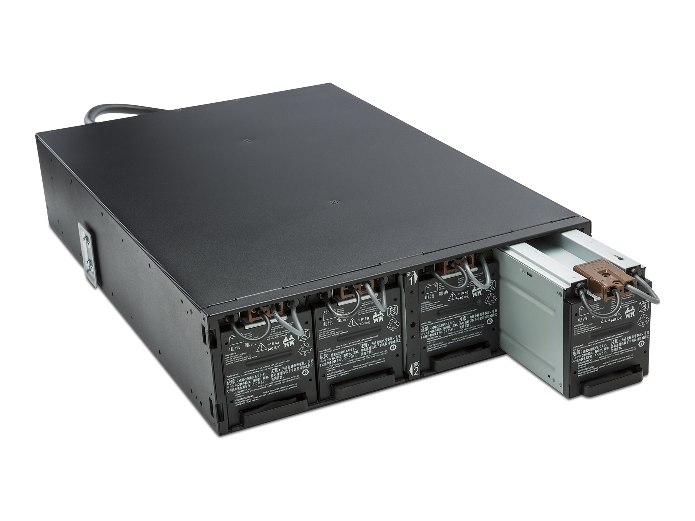 APC Smart-UPS SRT 192V 5kVA and 6kVA BatteryPack - Batteriegehäuse - 2 x Batterie - Bleisäure - 3U - Schwarz - für P/N: SRT5KXLT-5KTF - SRT5KXLT-IEC - SRT6KXLT - SRT6KXLT-5KTF - SRT6KXLT-IEC - SRT6KXL