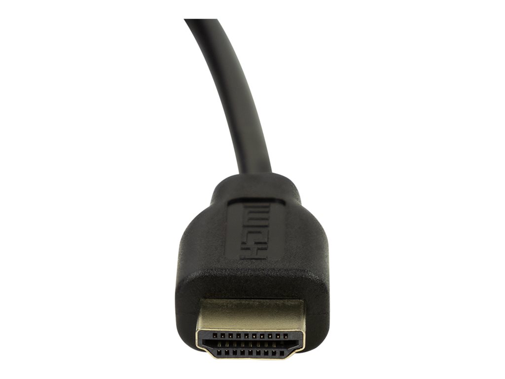 LogiLink High Speed with Ethernet - HDMI-Kabelmit Ethernet - HDMI männlich zu HDMI männlich - 5 m - Schwarz